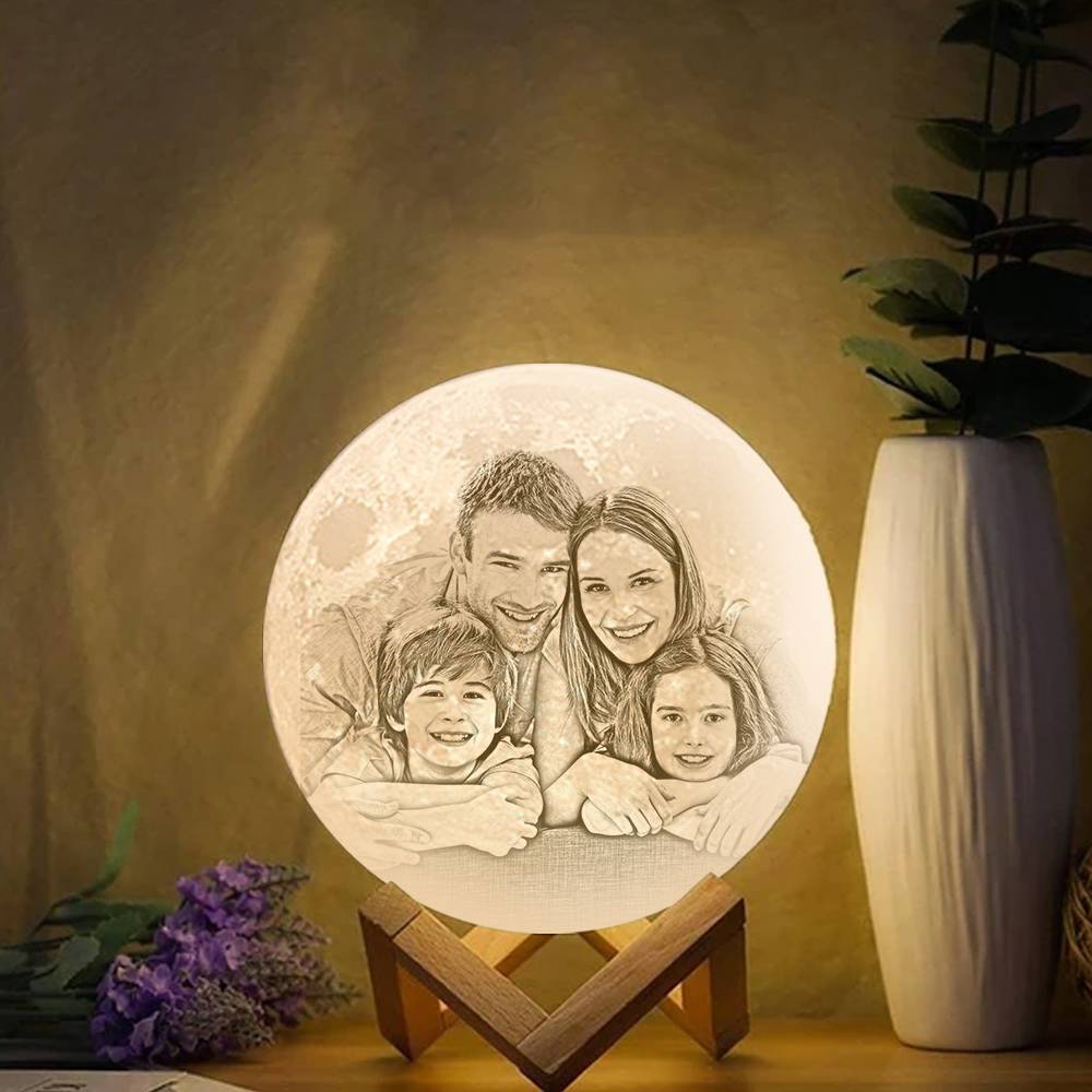 07. 3D Photo Moon Lamp
