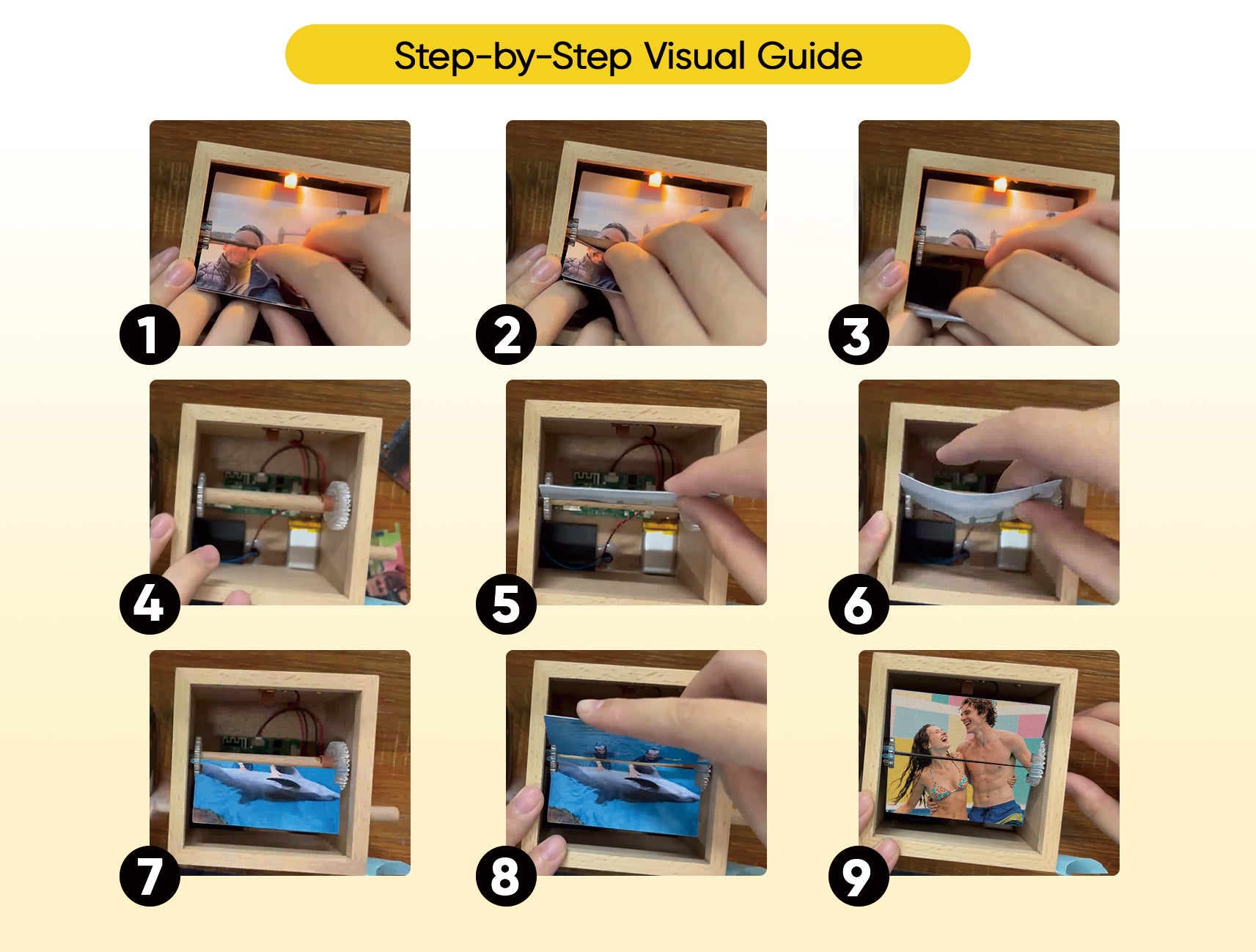 02. Personalized Text and Music Flipbook Frame