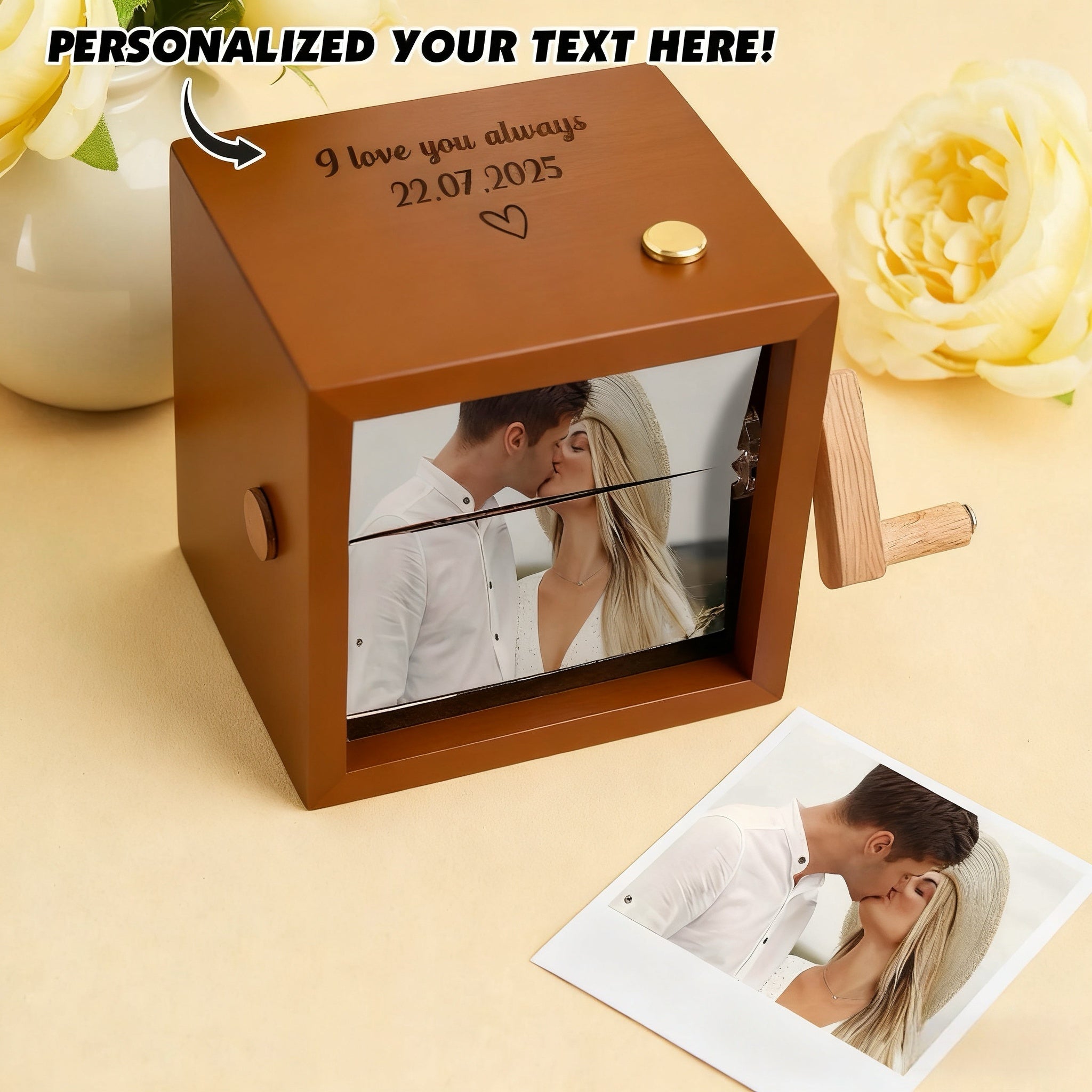 02. Personalized Text and Music Flipbook Frame
