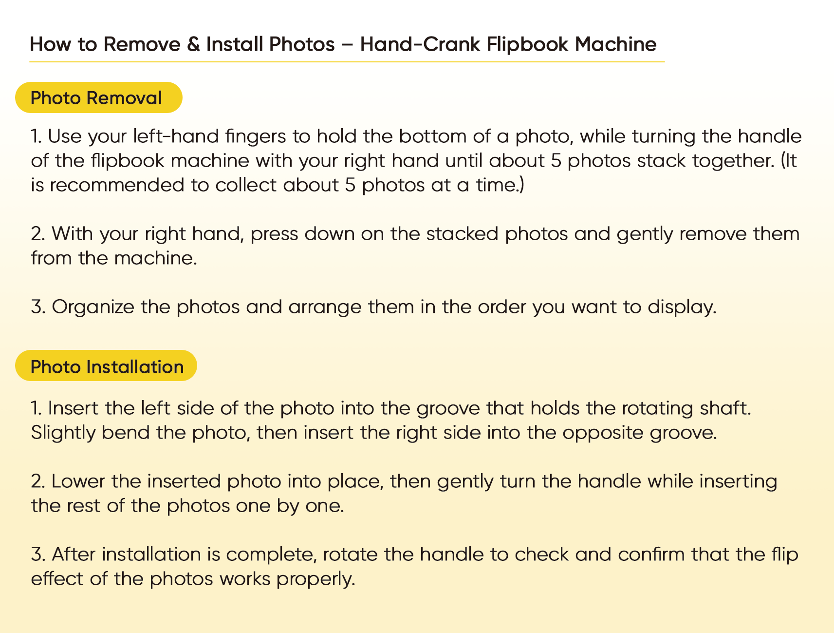 02. Personalized Text and Music Flipbook Frame